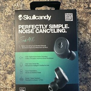 Skullcandy Sesh ANC Noise Canceling Wireless Earbuds - Black